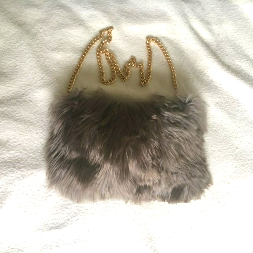 Alpaca Fur Crossbody Bag